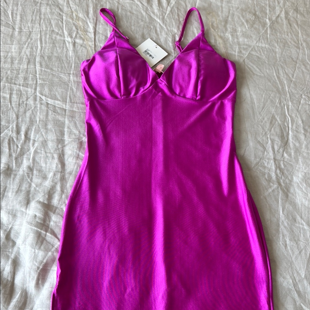 Chic Pink Maxi Dress with Adjustable Straps
